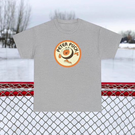 Peter Puck NHL Unisex Heavy Cotton T-Shirt