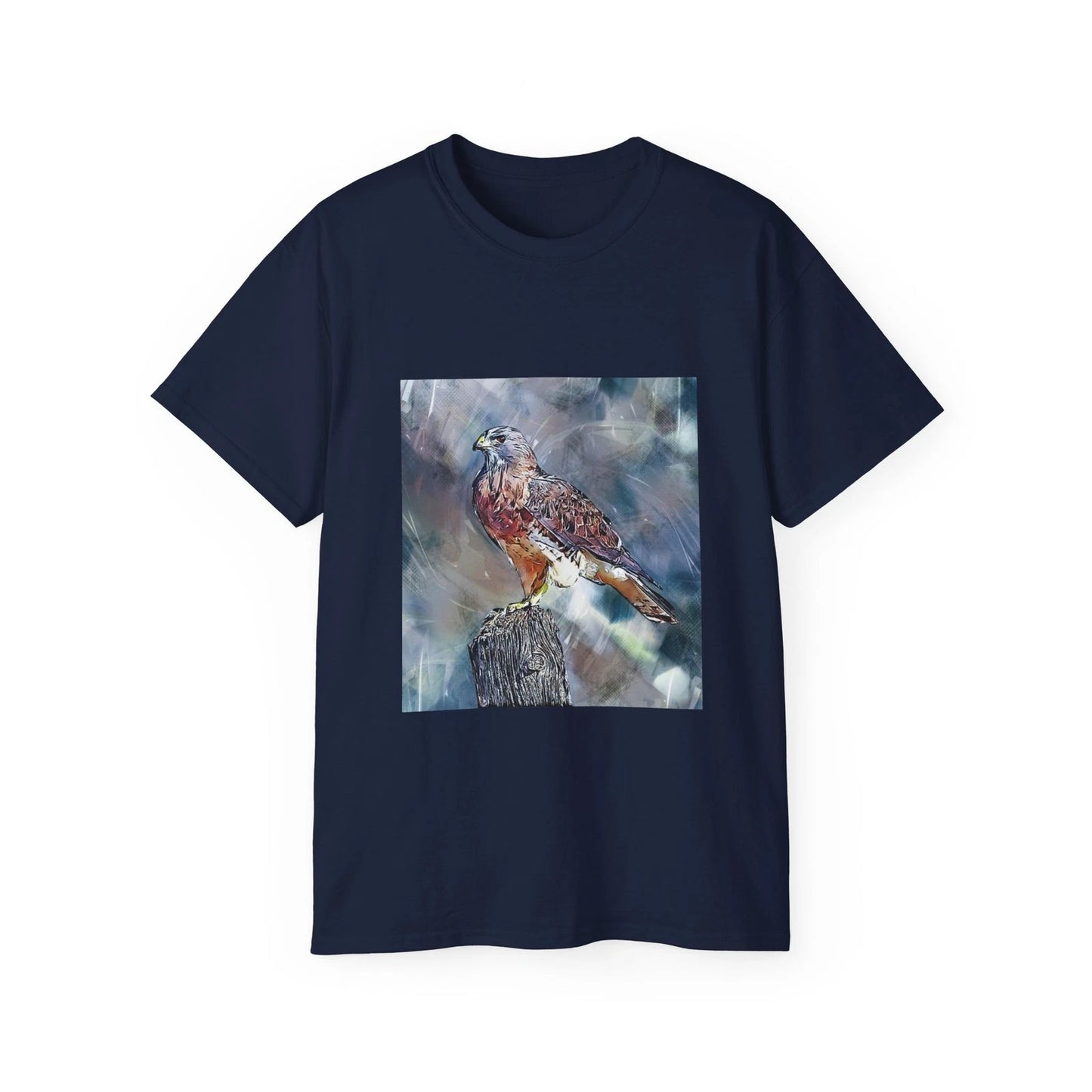 Bird Eagle Hawk Falcon Nature Animal | Custom Graphic T-Shirt