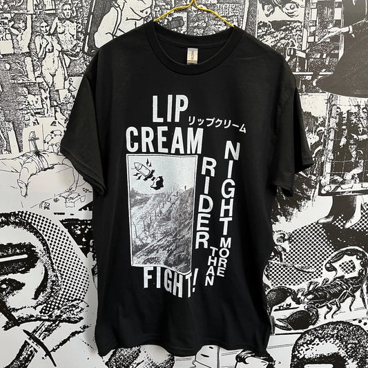 Lip Cream Shirt circle jerks, adolescents,black. flag, california Unisex t-shirt