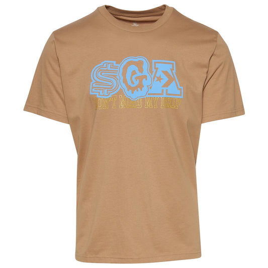 CONVERSE Men's Graphic T-Shirt Khaki Small S NWT Size Small