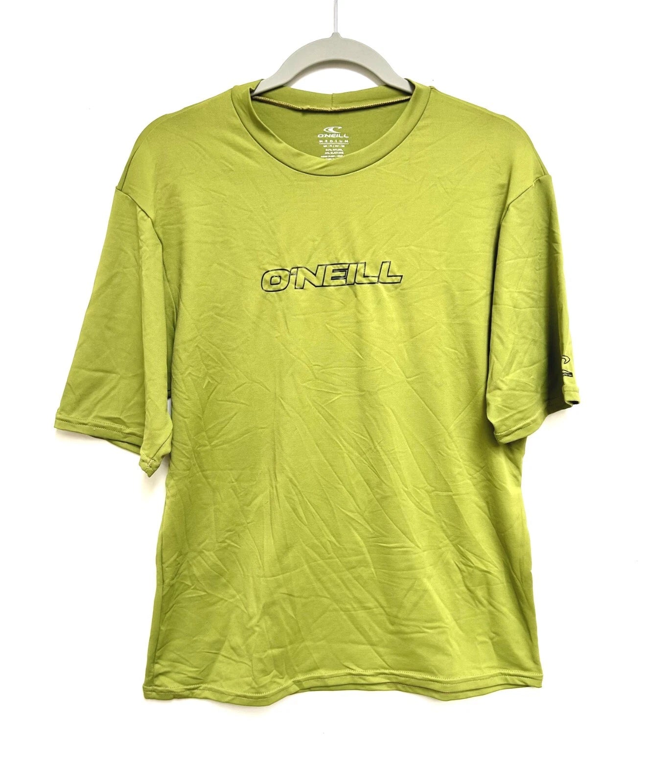 SET OF 2-O'Neill Basic Skins Rash Tee Guard Sun Shirt Choice-M (Grn)/XL (Brown)