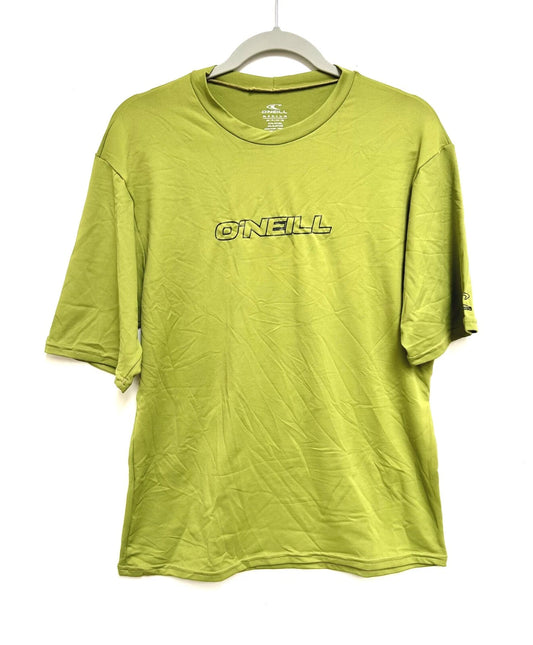 SET OF 2-O'Neill Basic Skins Rash Tee Guard Sun Shirt Choice-M (Grn)/XL (Brown)
