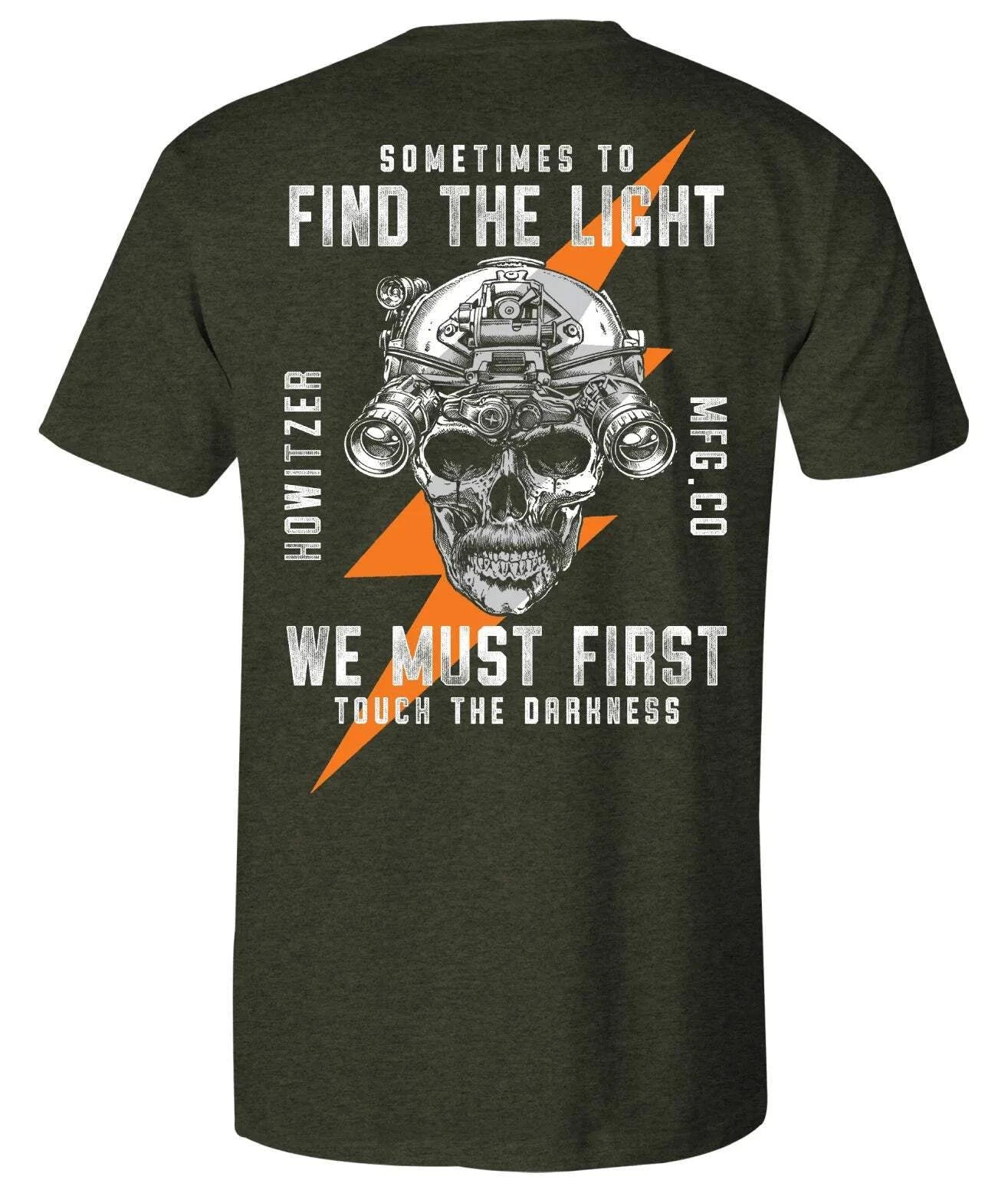 Howitzer Men's T-shirt Freedom Darkness Military Grunt MFG
