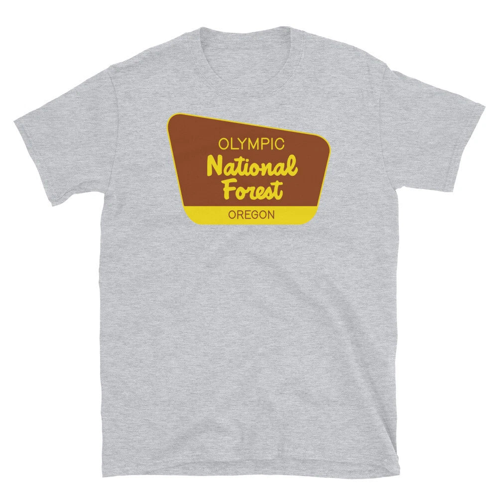 Olympic National Forest Washington Short-Sleeve Unisex T-Shirt