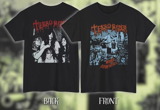 TERRORIZER – World Downfall Album Art – Premium Heavy Cotton Unisex Tee
