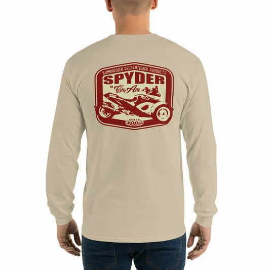 Can-Am Spyder Retro Men’s Long Sleeve Shirt