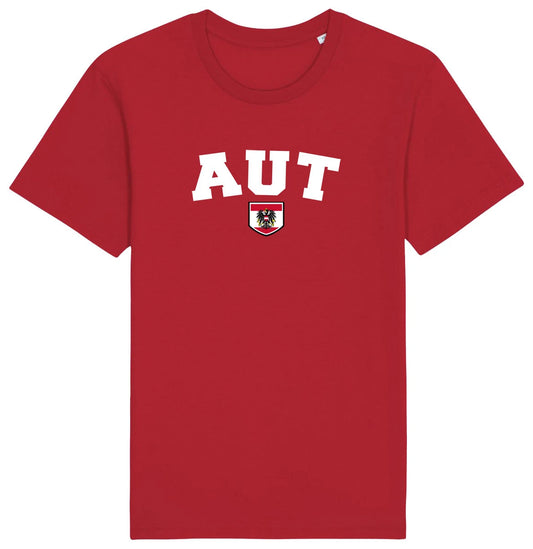 Austria AUT T-Shirt 2025,Adults Kids Baby Family , Football Euro Shipping