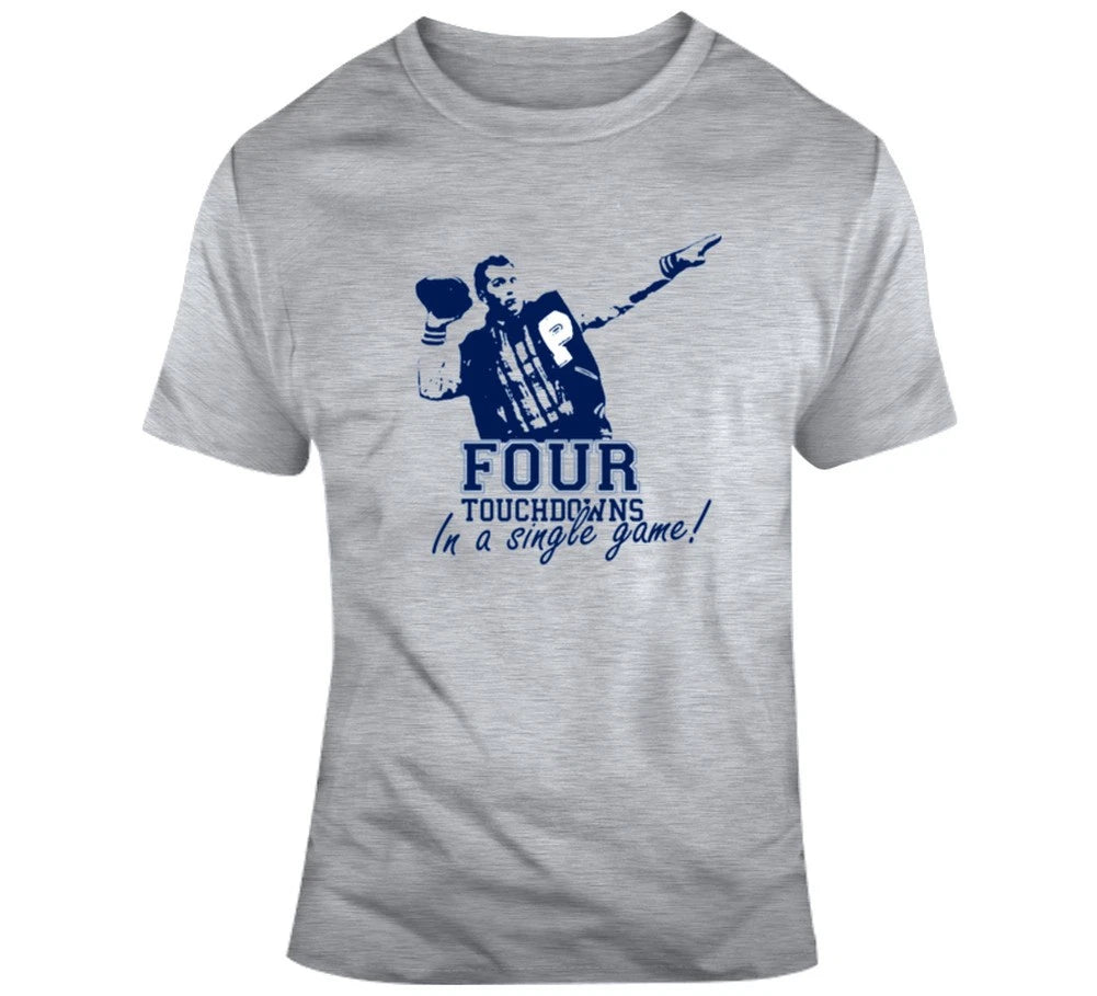 Married With Children Al Bundy 4 Touchdowns in a Single Tv Show Fan  T Shirt