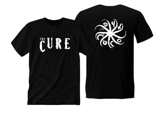 Thɘ Curɘ 80's Classic Rock T-Shirt Unisex Double-Sided Print for Kids & Adults