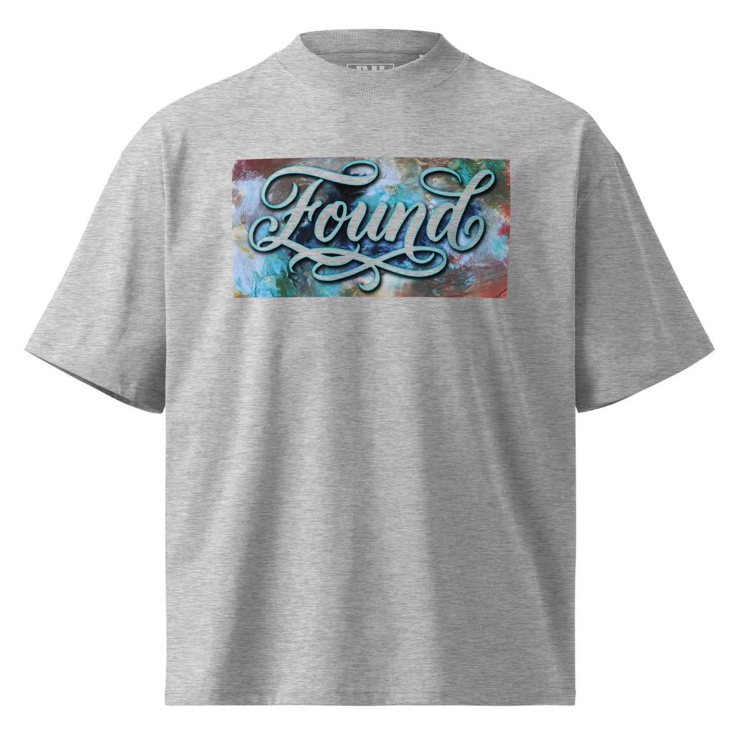 Found Oversized Organic 100% Cotton T-Shirt, Graphic Tee Wearable Art |  MOEBEER