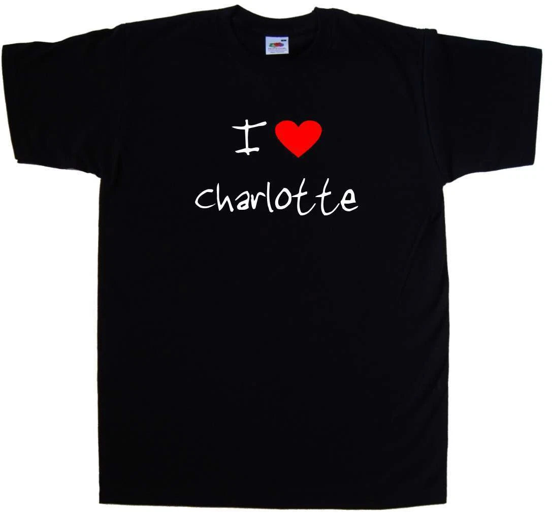 I Love Heart Charlotte T-Shirt