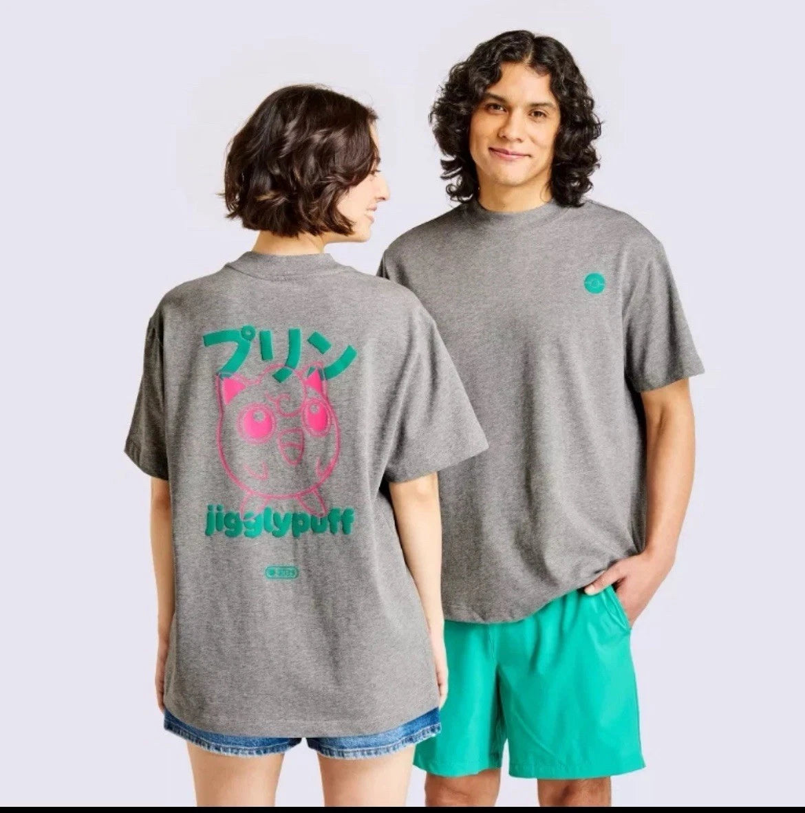 NEW Pokémon x Target 30th Anniversary Adult Trainer Tshirt Size M Jigglypuff