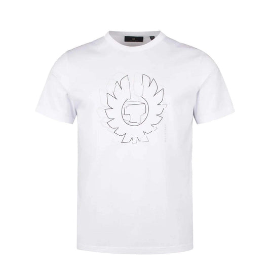 Belstaff Deconstructed Phoenix Graphic T-Shirt White