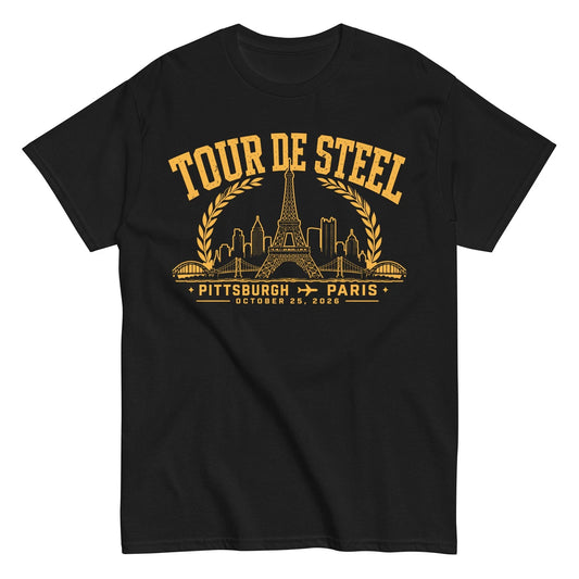 Tour De Steel: Pittsburgh to Paris 2026 Football Fan Skyline
