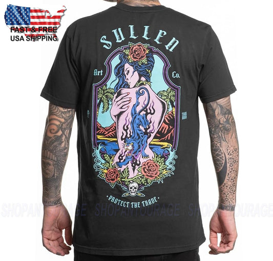 Sullen Art Collective Back Piece Premium SCM5620 Short Sleeve T-shirt For Men