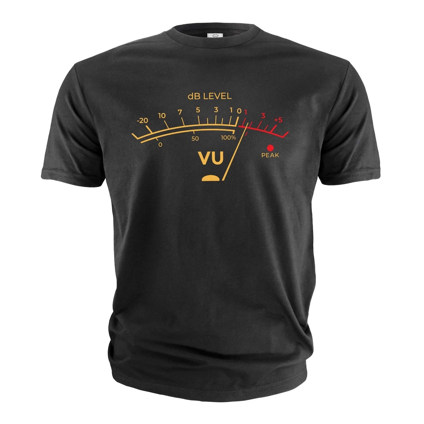 VU Meter Sound Level Studio T-Shirt Music retro Audio Engineer Recording T-Shirt