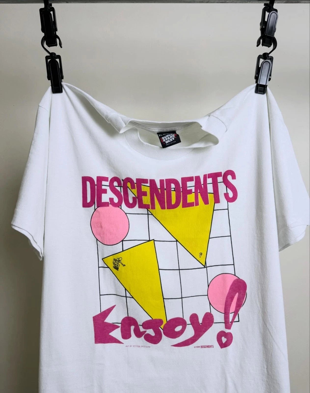 Vintage 1986 Descendents ‘Enjoy!’ T-shirt