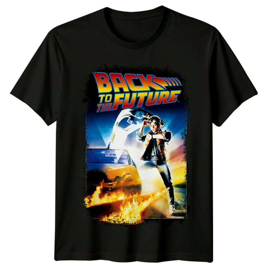 Back to the Future (1985) Movie Poster Inspired T-Shirt Retro Classic Tee Unisex