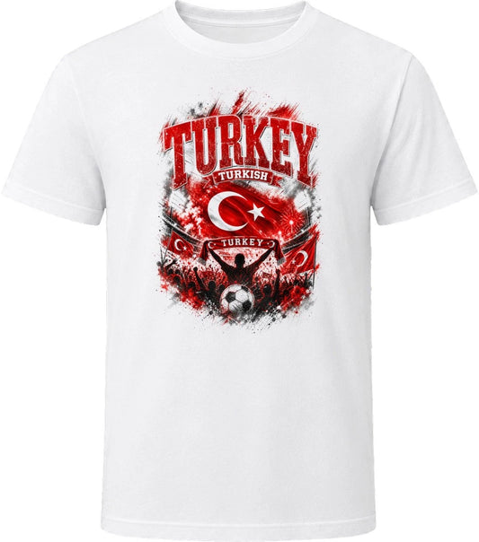 Turkey Turkish Soccer Football National Supporters T Shirt