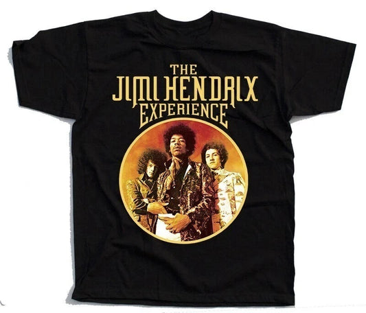 The Jimi Hendrix Experience Black  T-shirt S-5XL Q4736