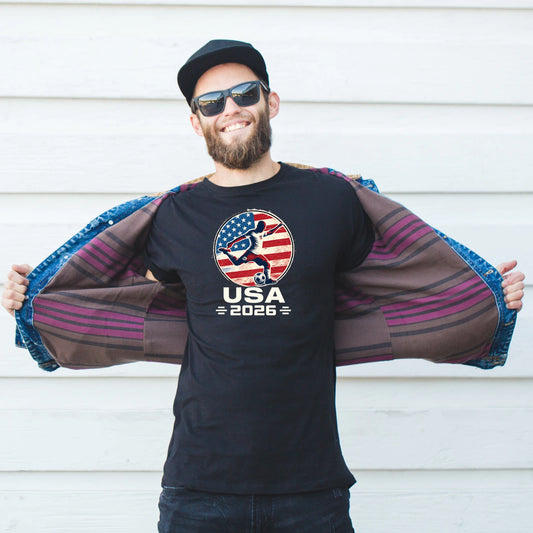 North America Apparel Collection for Soccer Fans 2026 USA Unisex  T-Shirt