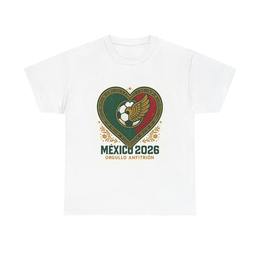 Mexico World Cup 2026 Unisex Tee, Soccer Fan Shirt, Football Lover Gift, Sports