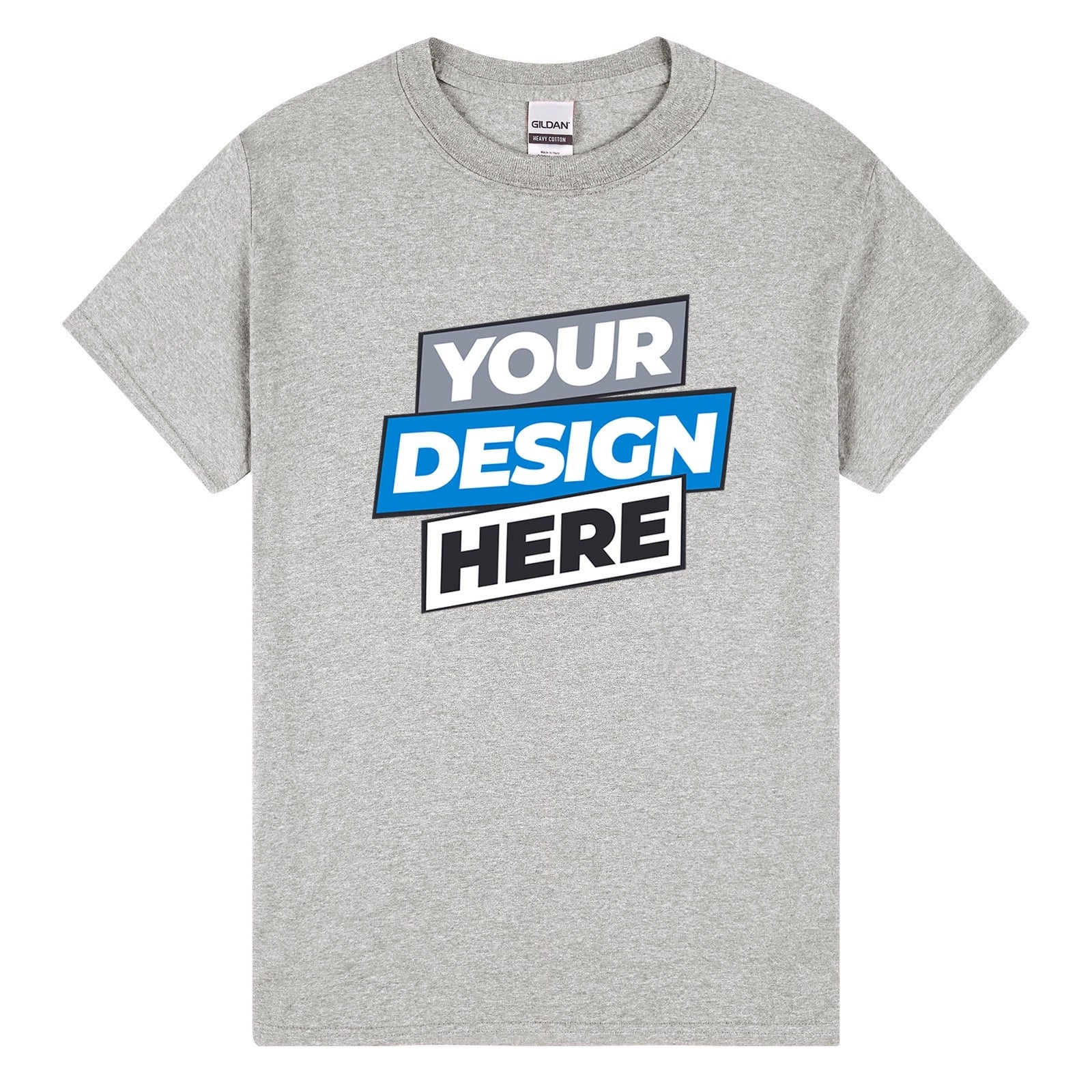 Personalised Customised Mens Custom Printed T-Shirt Logo Text Printing Print Tee