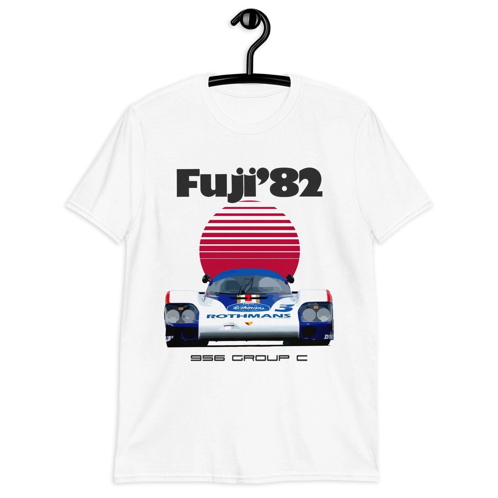 Fuji 1982 956 Group C Race Car Retro Racing Vintage Motorsports T-Shirt