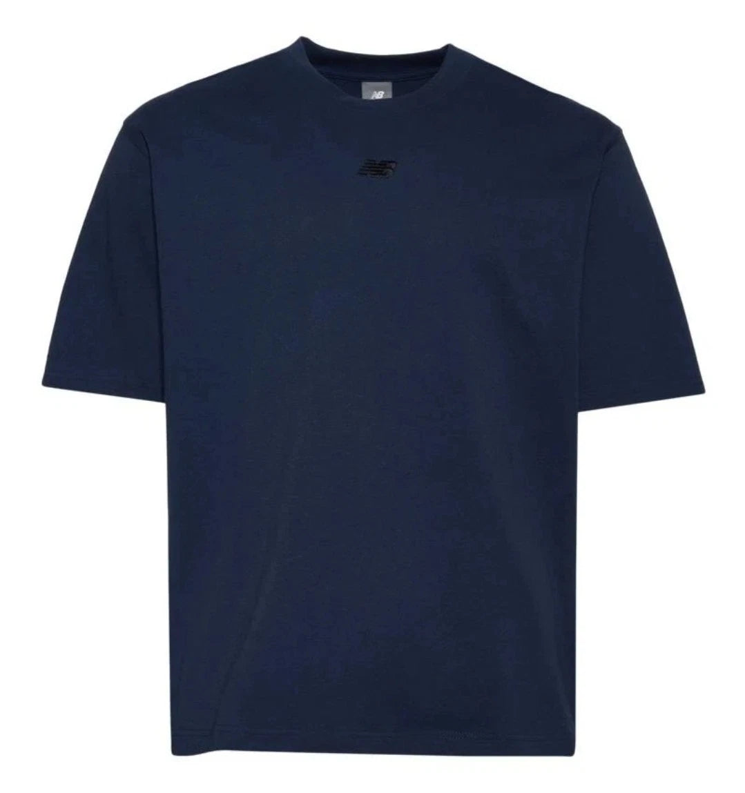 New Balance Oversized Premium Tonal Navy T-Shirt Men's NWT!