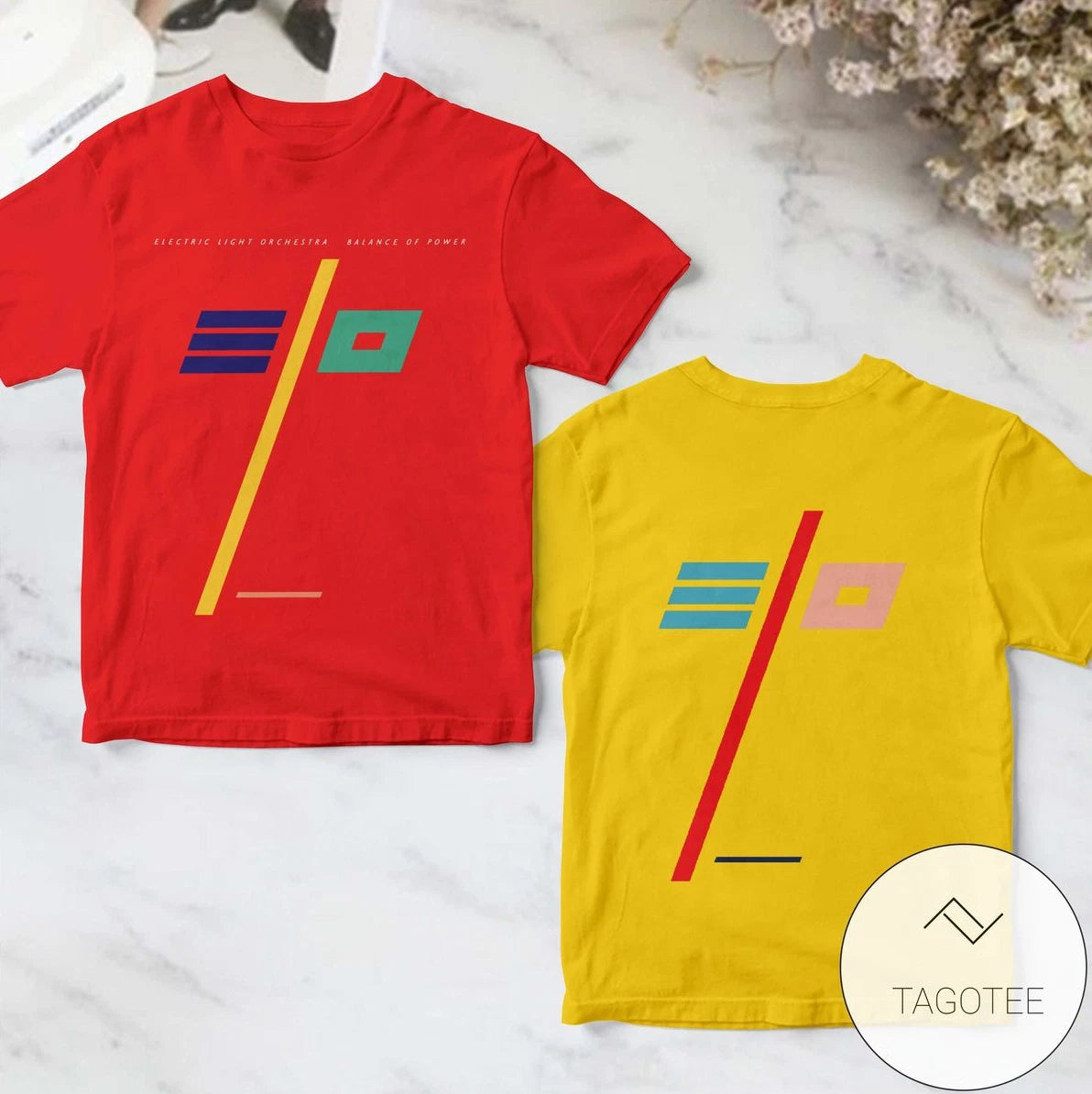 Electric Light Orchestra Balance Of Power Album Cover AOP 3D T-Shirt