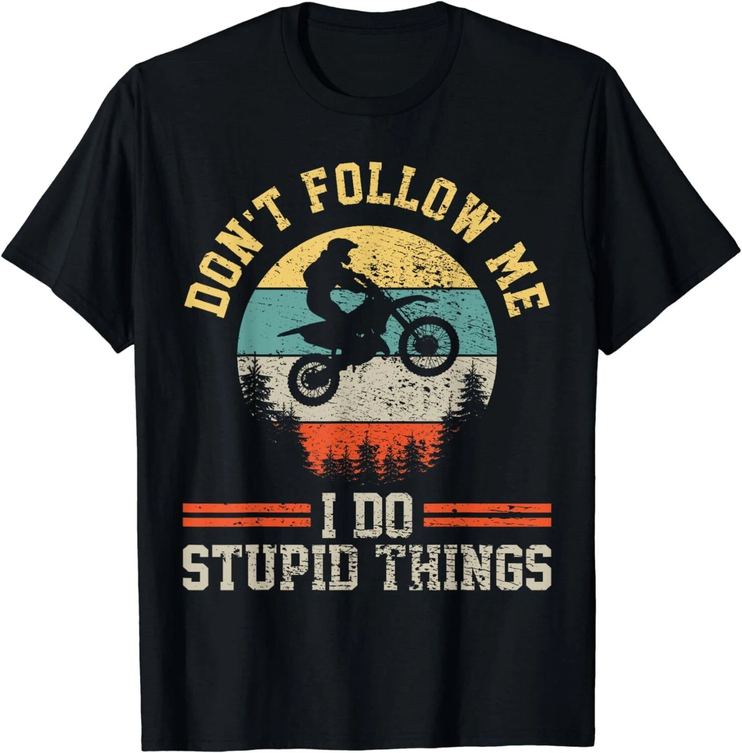 Motocross Dirt Bike Retro Vintage Tee Shirt Unisex T-Shirt