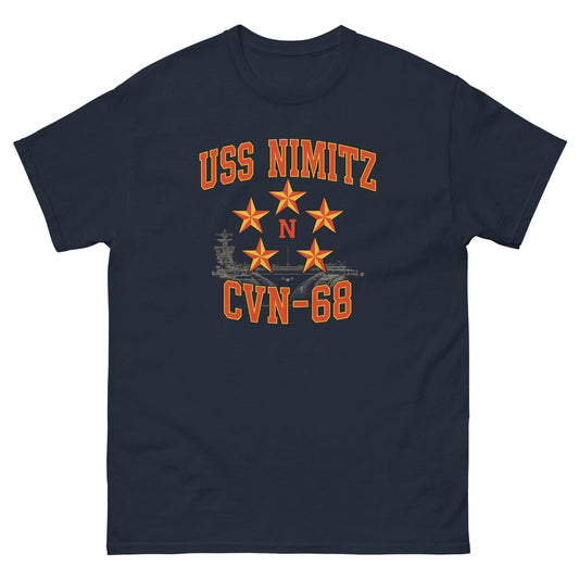 USS NIMITZ CVN 68 Unisex classic t-shirt