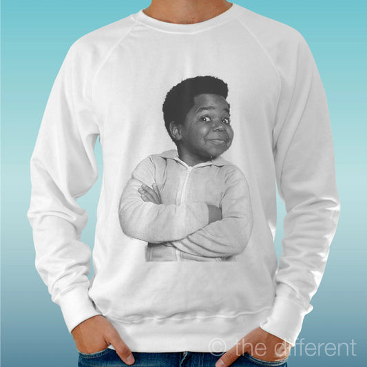 Felpa Man Light Sweater White " Arnold Telefilm Vintage " Road To Happiness