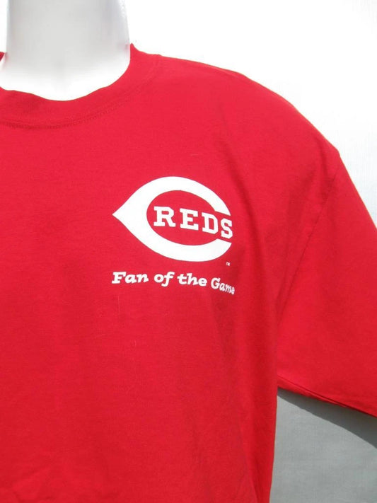 Cincinnati Reds #00 Fan of the Game Cincinnati Bell JERSEY red T-Shirt Men's L