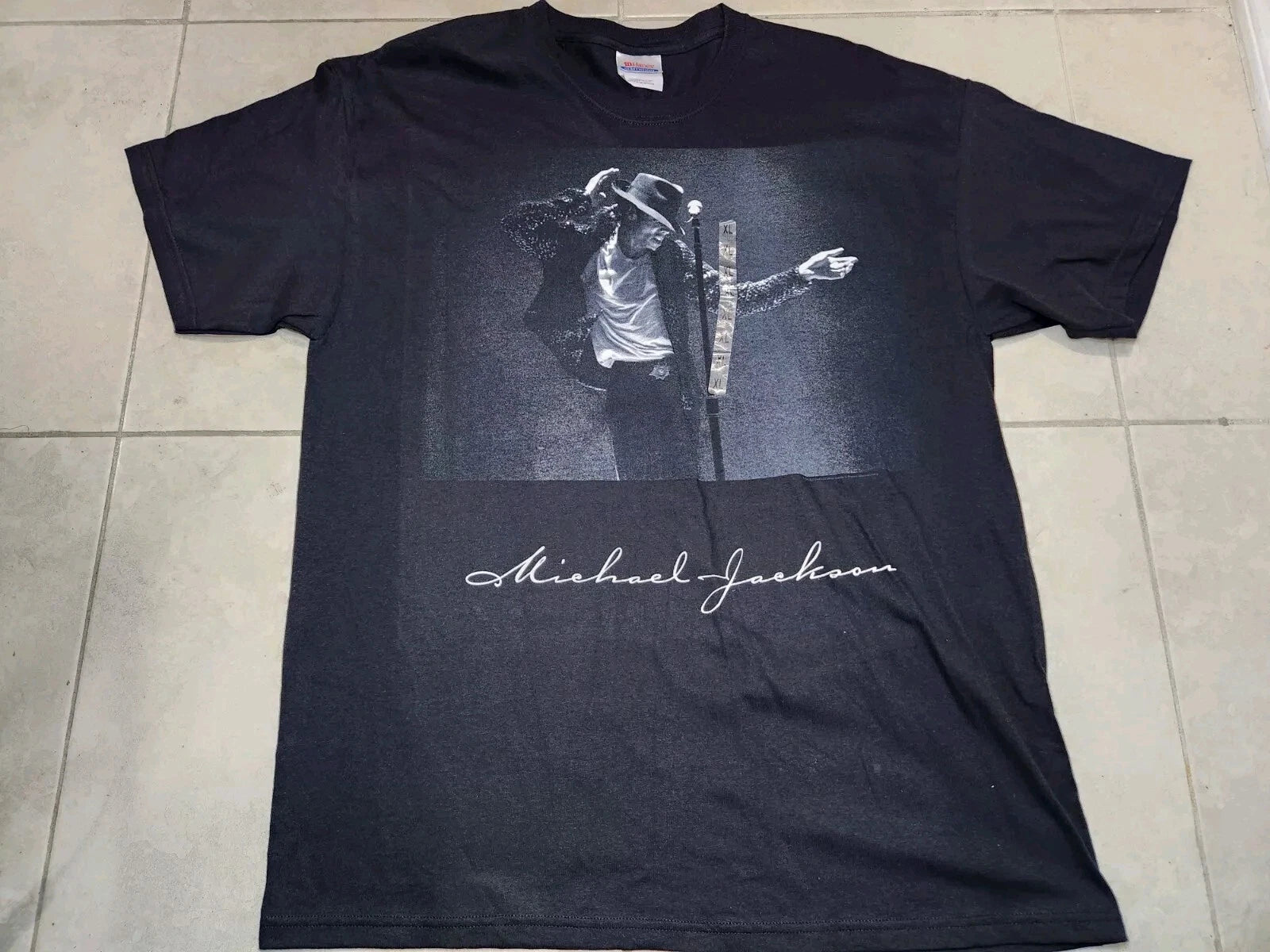 NWT VTG 2009 Michael Jackson Band Tee OFFICIALLY LICENSED Sz XL