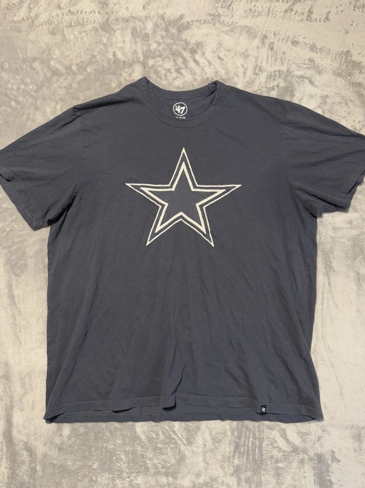 Dallas Cowboys '47 Brand T-Shirt Men's XL Navy Star Logo Graphic