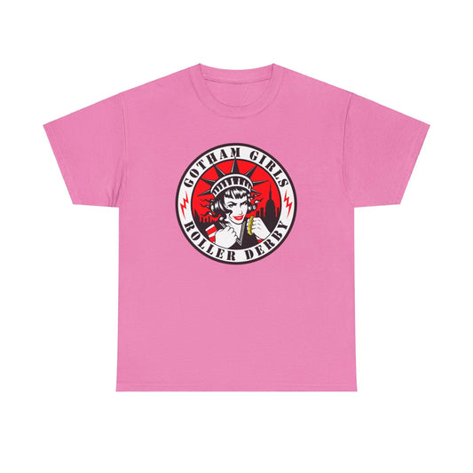 gotham girl roller derby T-shirt heavy cotton Size M