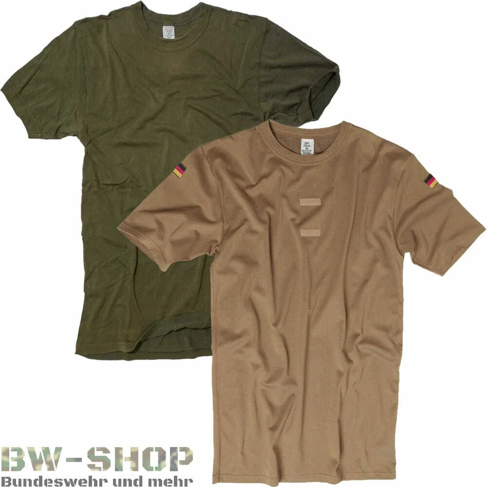 ORIGINAL GERMAN ARMY T-Shirt Olive / Tropical BW Shirt Undershirt Trope Khaki S-7XL