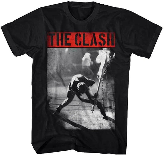 The Clash Smashing Guitar Black Unisex Shirt S-5XL Q91124
