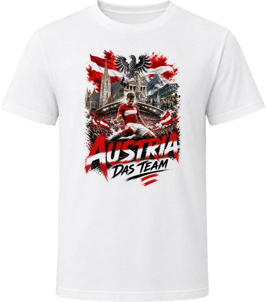 Austria Das Team Soccer Football 2026 National Pride T Shirt