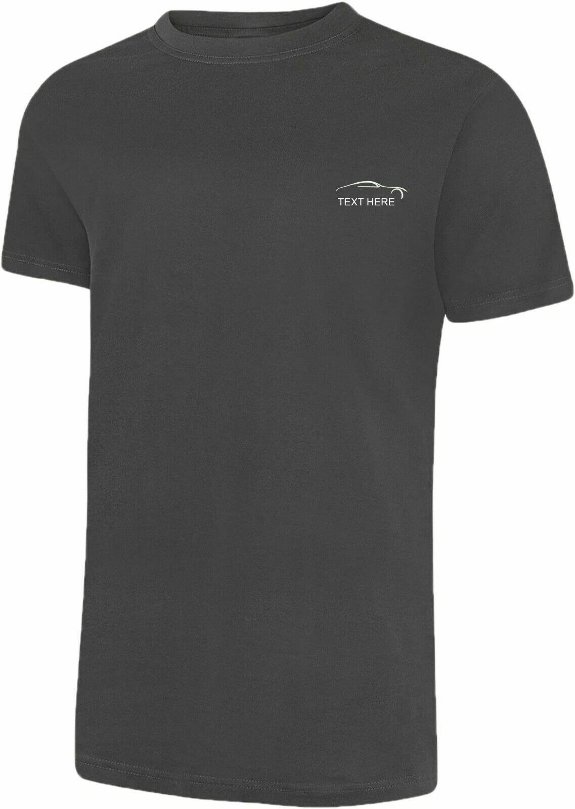 Personalised Embroidered Car Logo T Shirt Custom Cars Lover Drivers Mens Tee Top