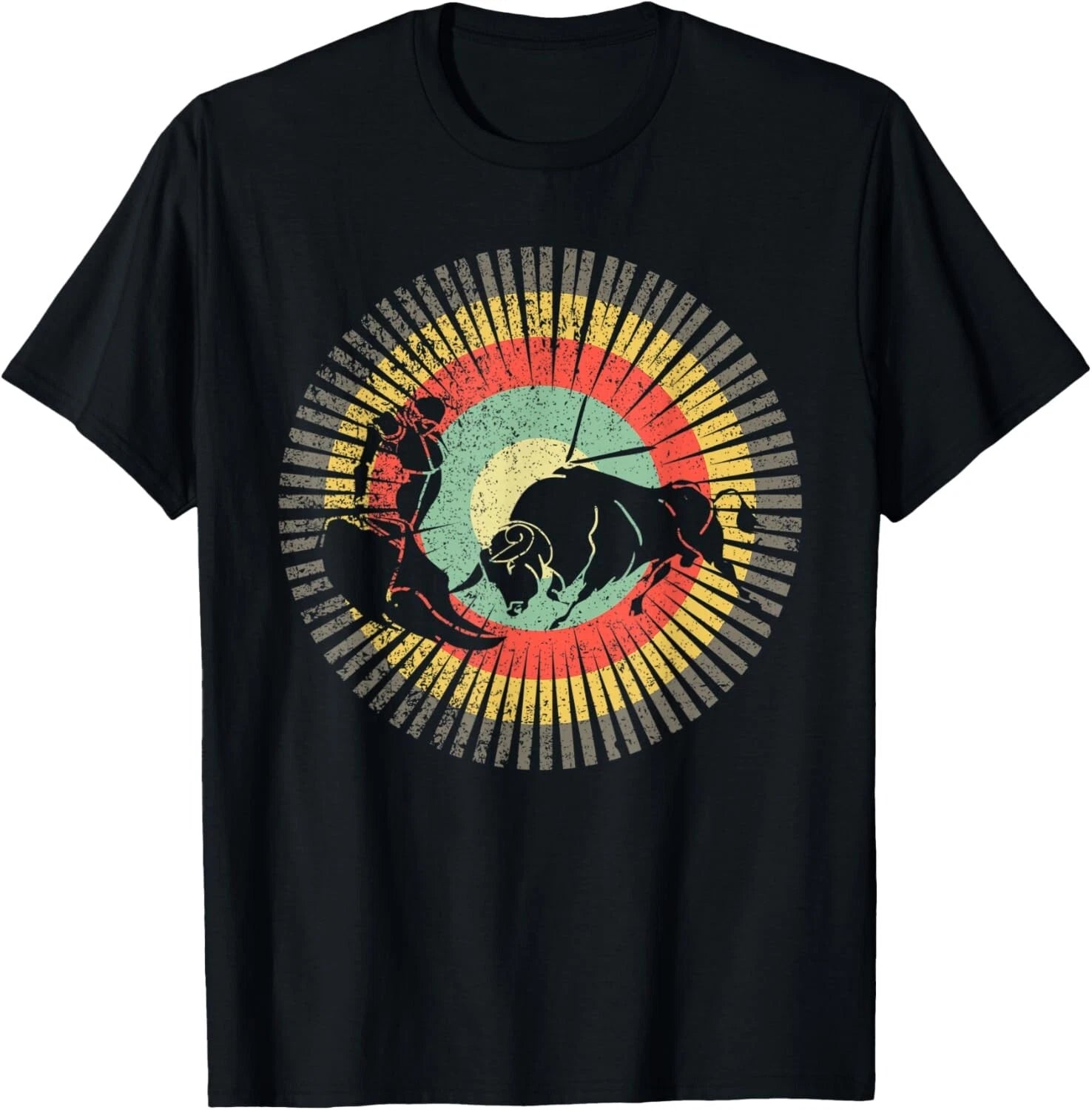 Vintage BullFighting Retro 70s Gift Vintage BullFighting TEE Gift Unisex T-Shirt