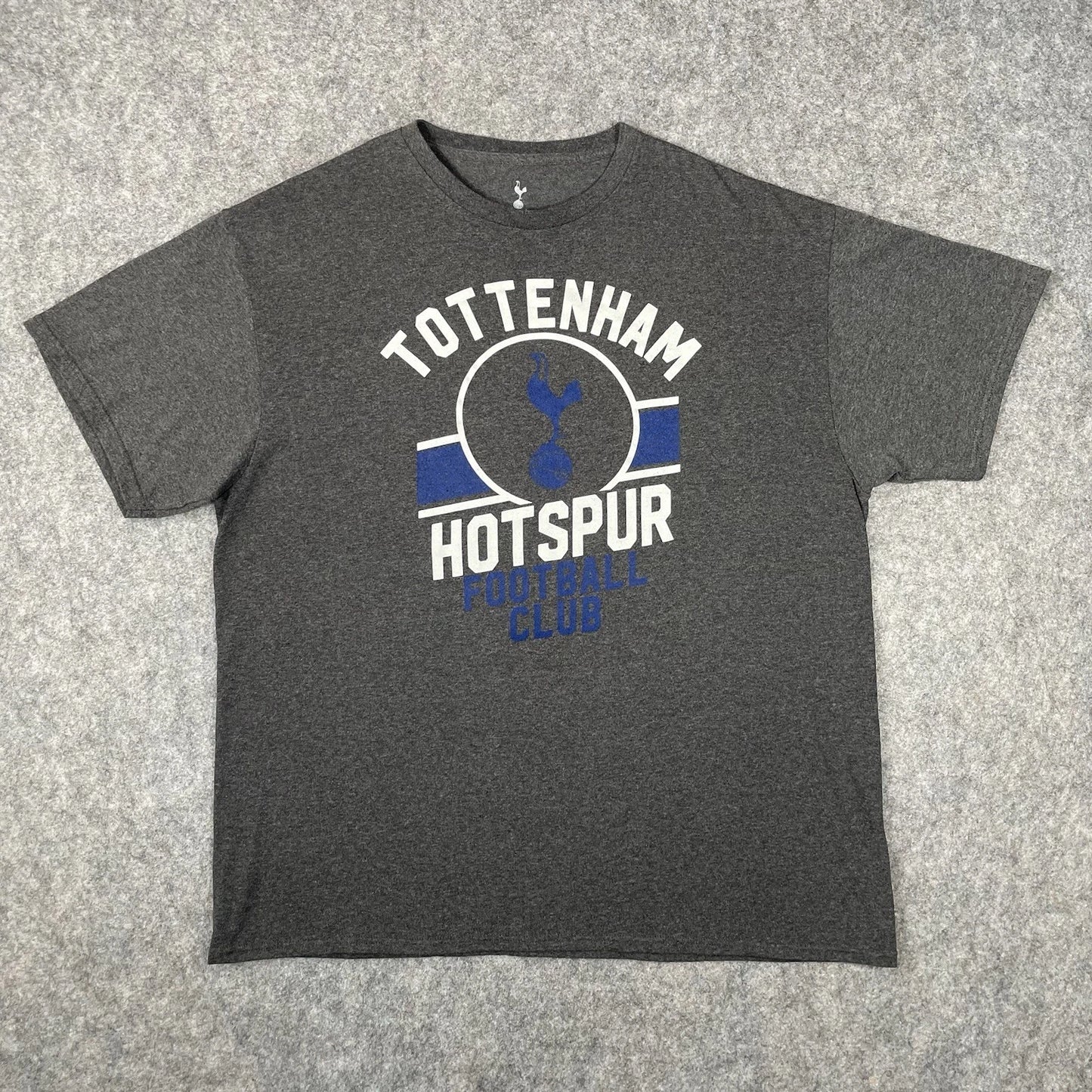 Official Tottenham Hotspur FC Football Club Soccer T-Shirt Men’s XL Heather Gray