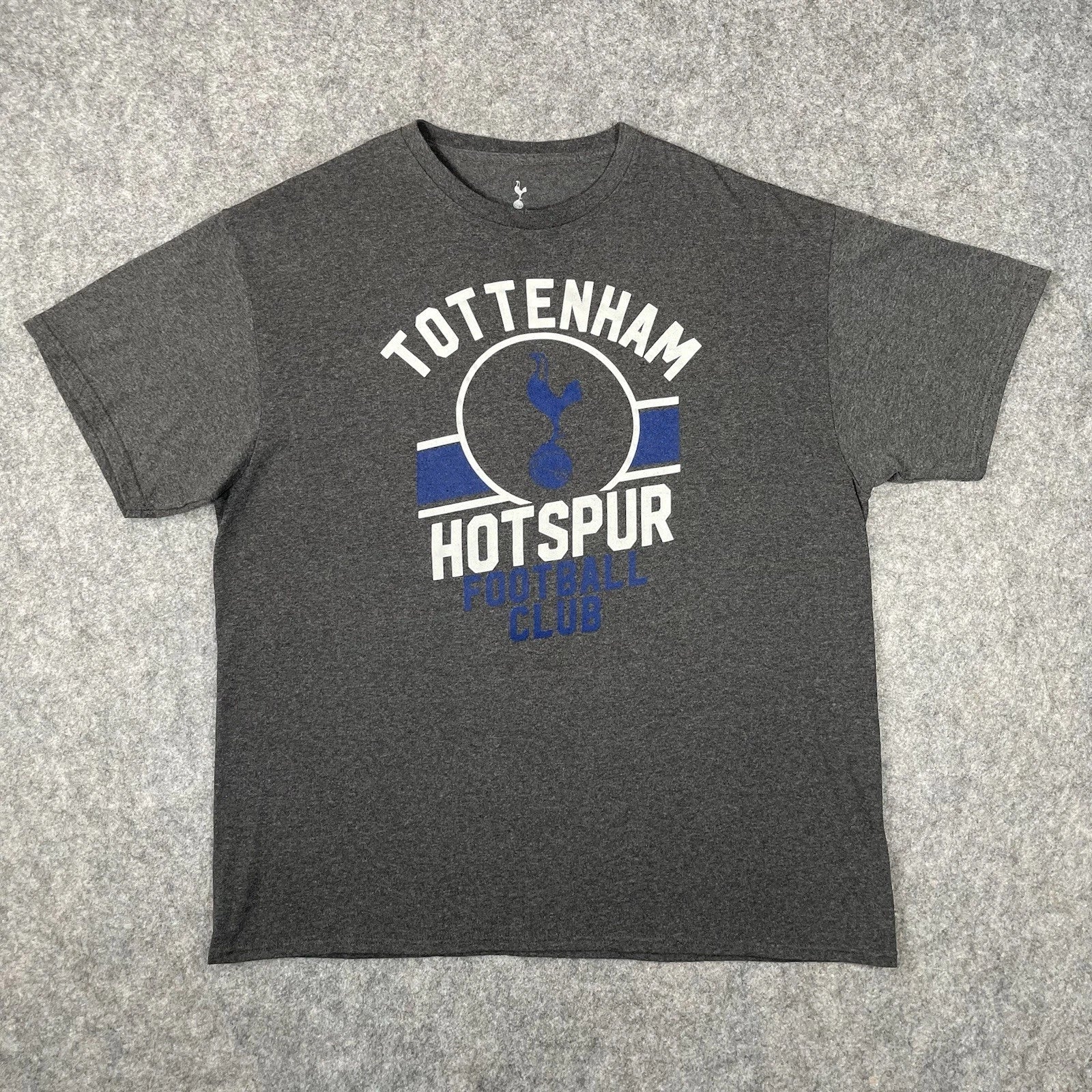 Official Tottenham Hotspur FC Football Club Soccer T-Shirt Men’s XL Heather Gray