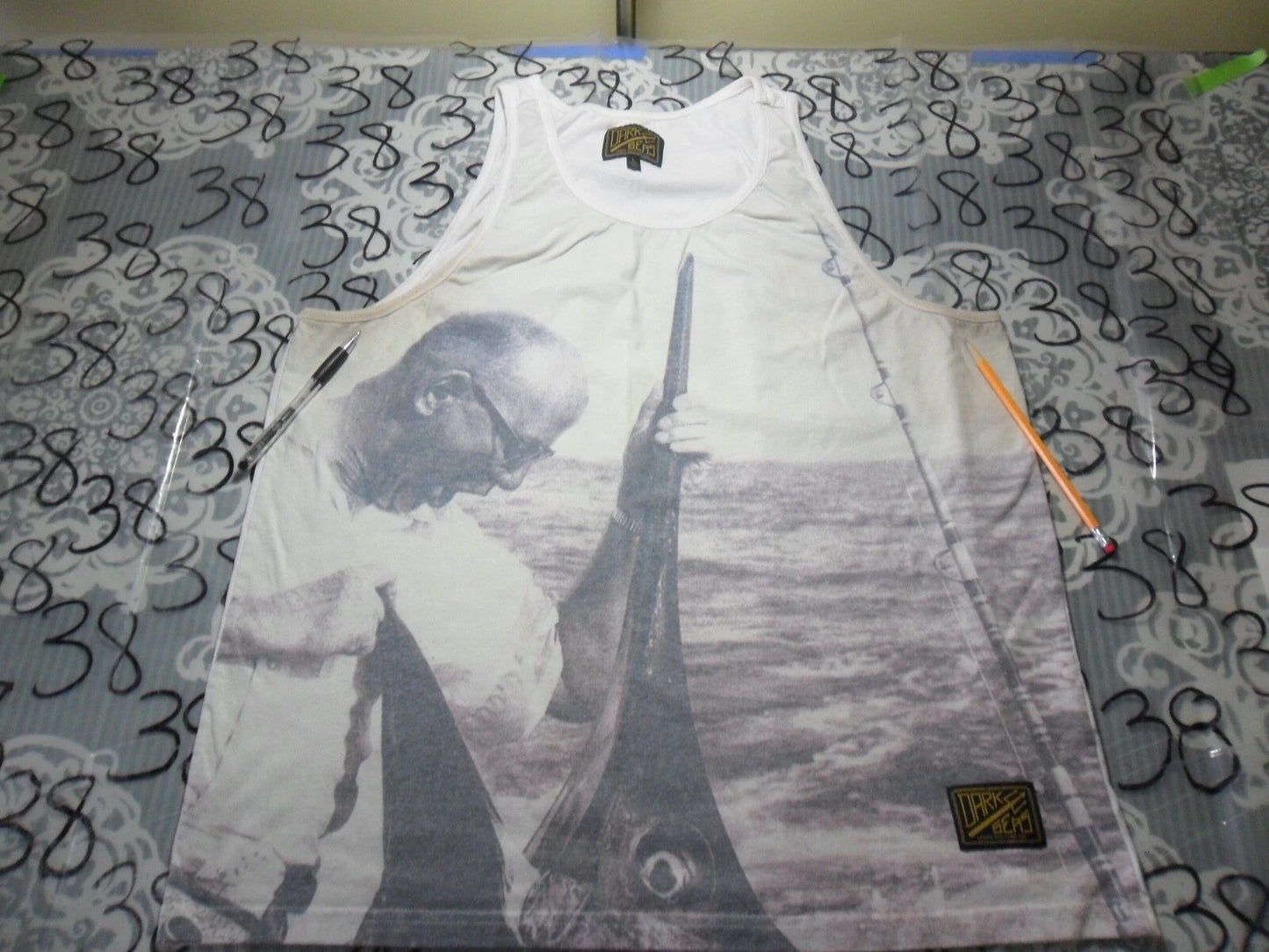Large Marlin Fishing  (damaged) T Shirt