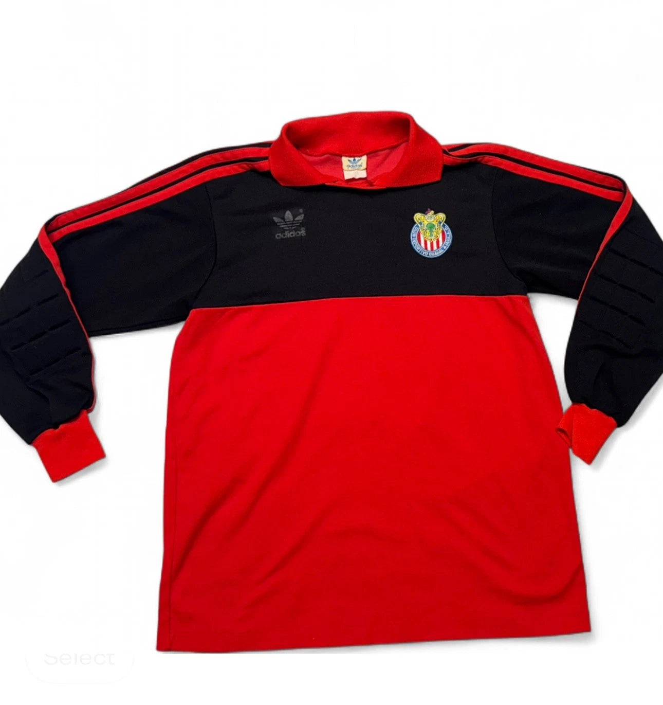 Vintage Adidas Chicas Guadalajara Soccer  Jersey  Size Large Made in USA