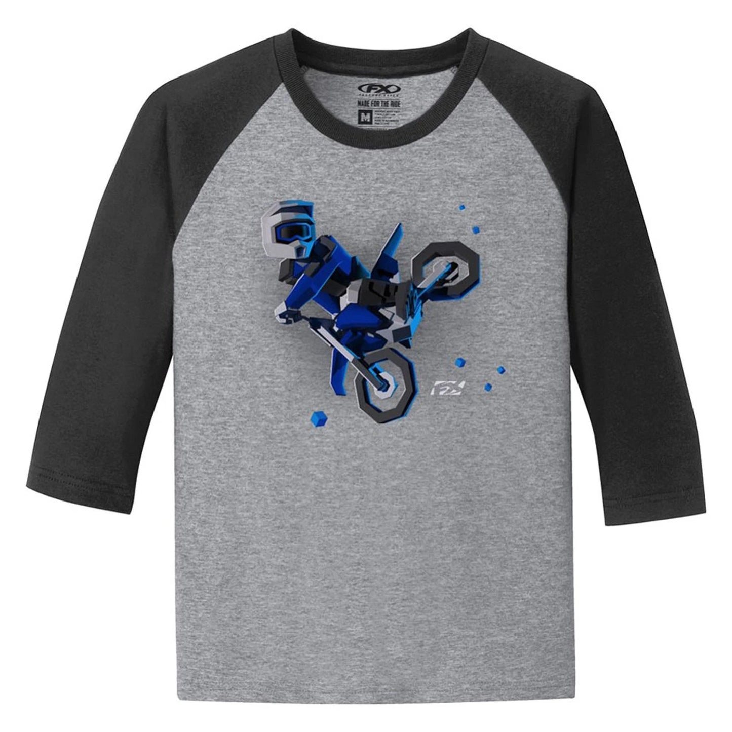 Factory Effex Youth Moto Kids Baseball Shirt 21-83724 468863
