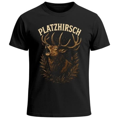 Men's T-Shirt for Oktoberfest Top Deer Fun Shirt Costume Shirt Beer Festival
