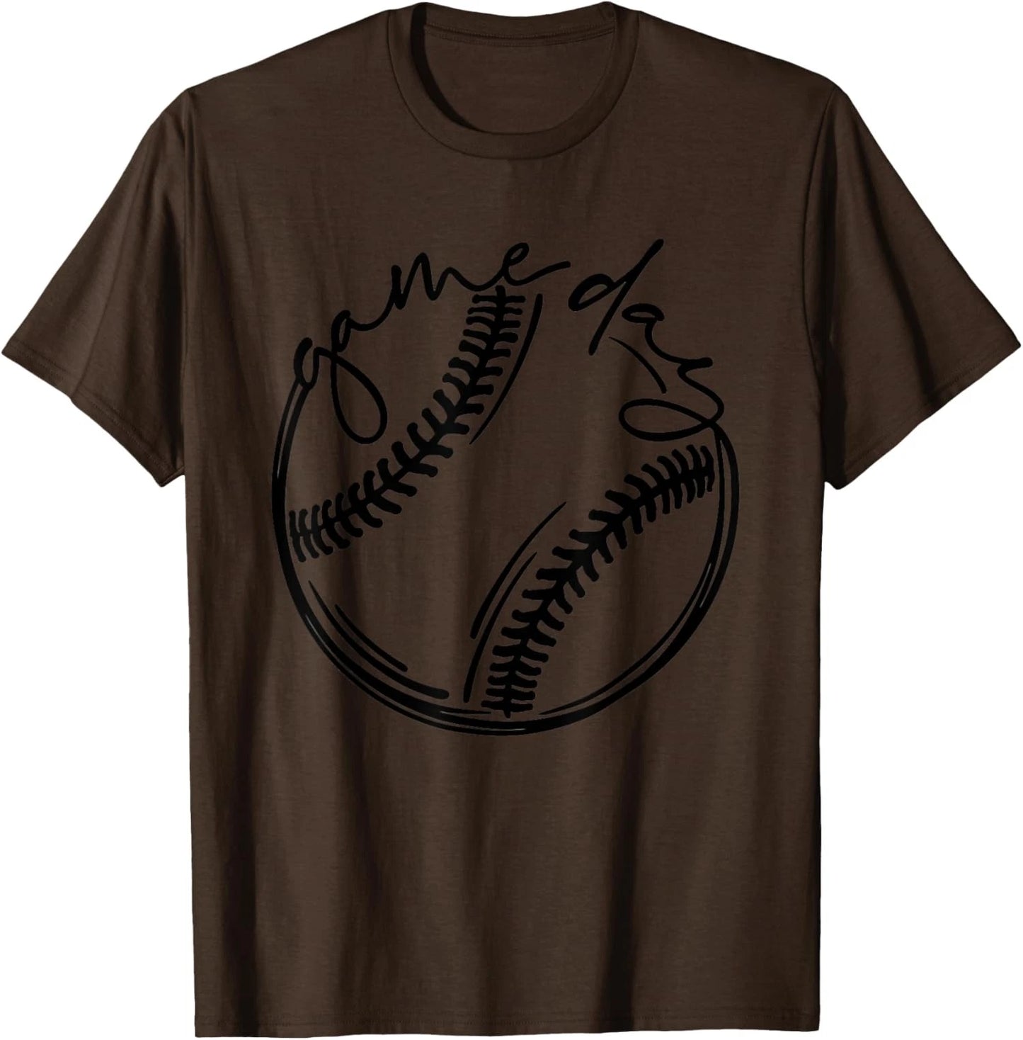 Game Day Vibes Softball Season Baseball Season Gifts Unisex T-Shirt