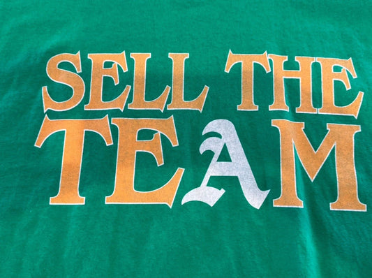 Oakland Athletics A's Sell The Team Baseball Sports T-Shirt 4x big & tall
